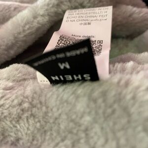 SHEIN front zipper hoodie